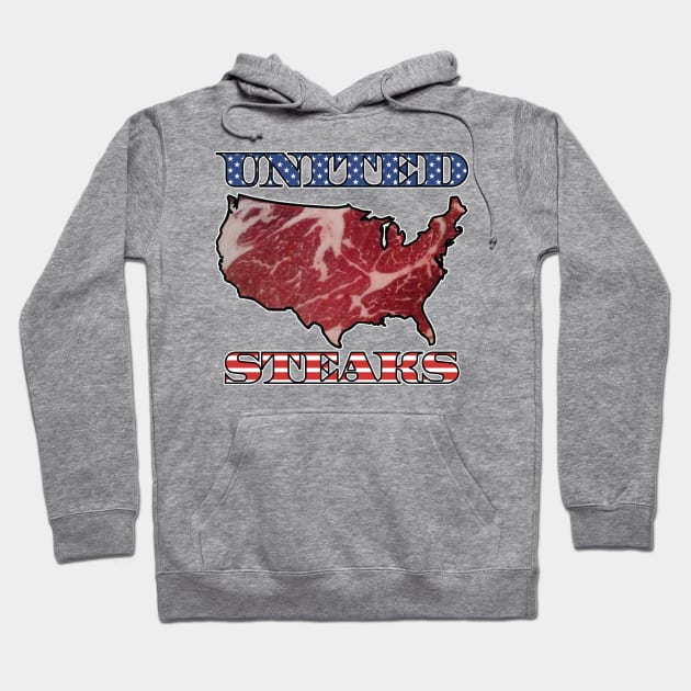 United Steaks Hoodie by Justwillow